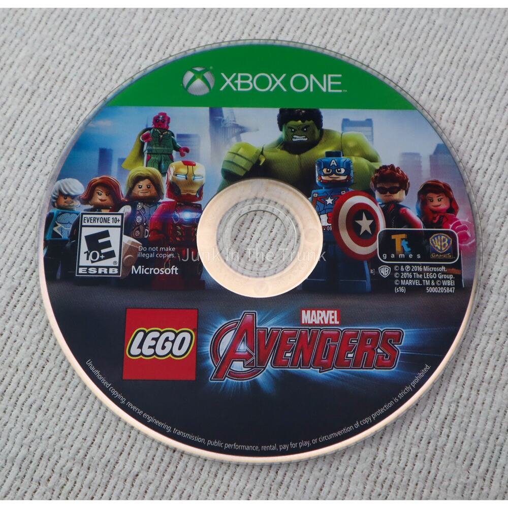 LEGO Marvel's Avengers XBOX ONE ONLY DISC WORKS PERFECTLY US EDITION